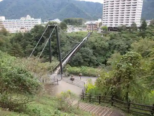 楯岩鬼怒姫神社の景色