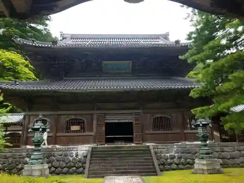 永平寺の本殿・本堂