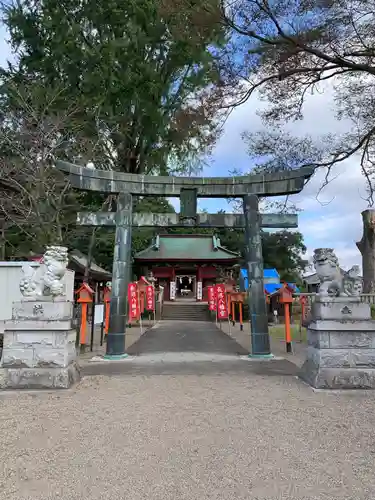 長沼八幡宮の鳥居