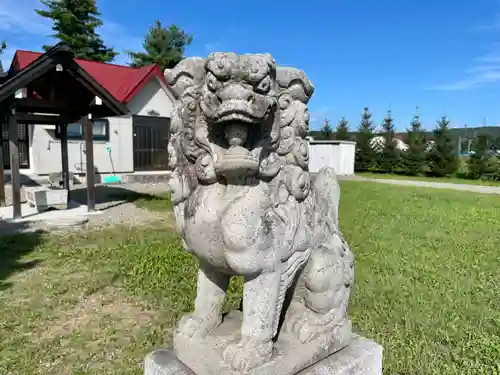 下士幌神社の狛犬