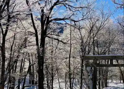 穂高神社奥宮(長野県)