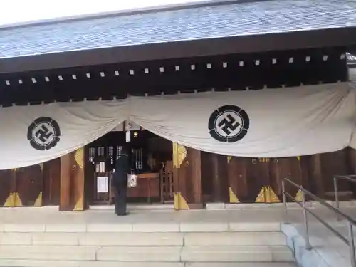 松陰神社の本殿・本堂