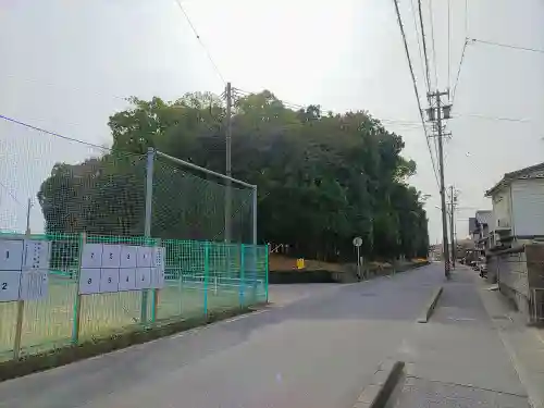 古井神社の自然