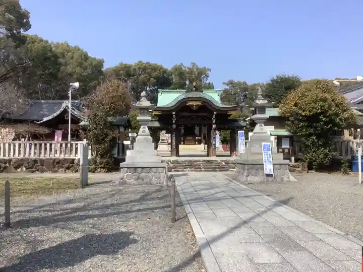 城山八幡宮の本殿・本堂