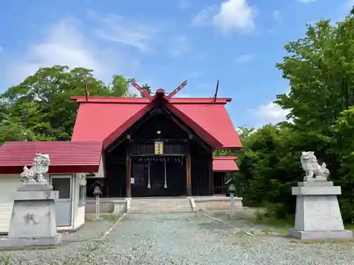 剣淵神社の本殿