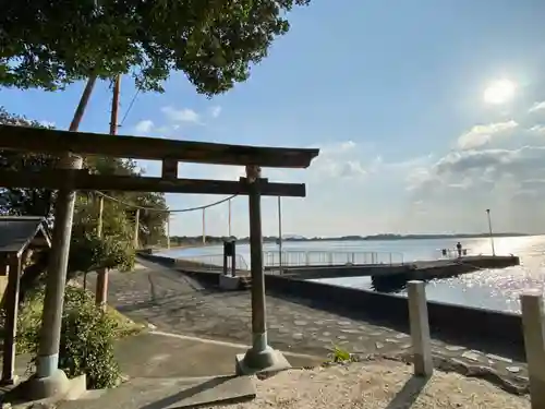 成山毘沙門天の鳥居