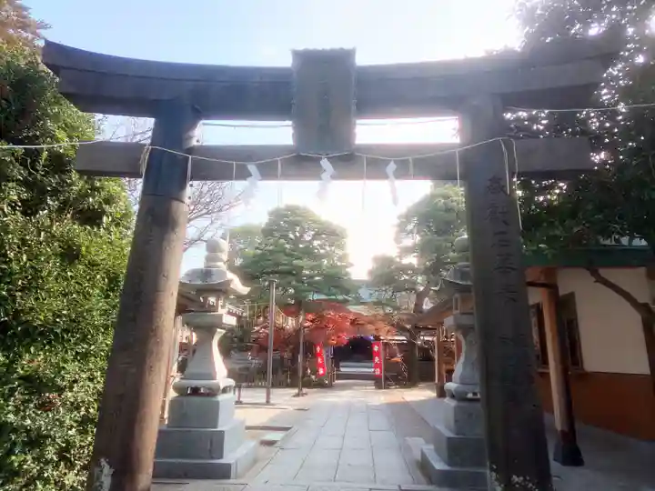 久留米宗社 日吉神社の鳥居