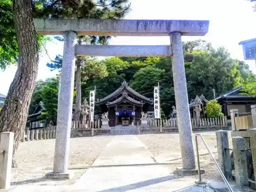 牟山神社の鳥居