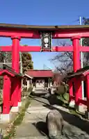 石和八幡宮(官知物部神社)の鳥居