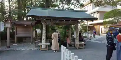 猿田彦神社の手水舎
