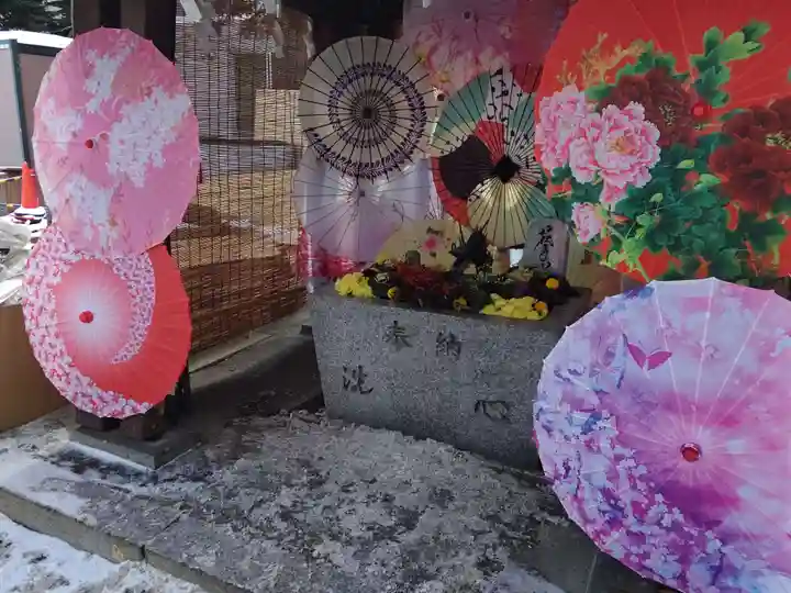 札幌諏訪神社の手水舎