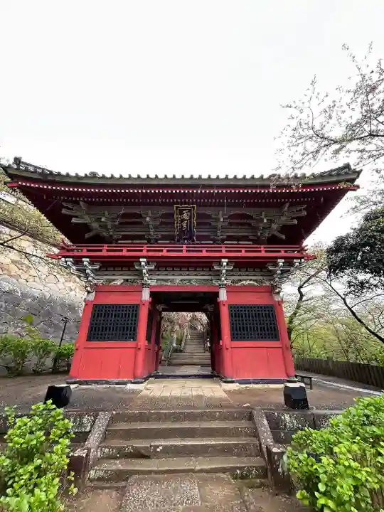 楽法寺(雨引観音)の山門・神門
