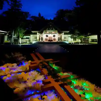 帯廣神社の手水舎