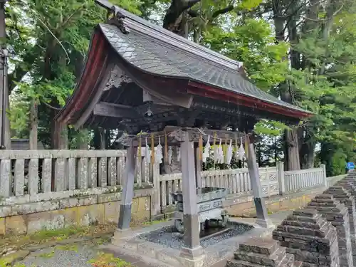 諏訪大社の手水舎