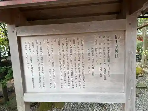 猿田彦神社の歴史