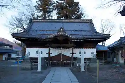 科野大宮社の本殿・本堂