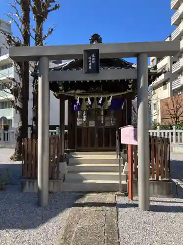 高田姫稲荷神社の鳥居
