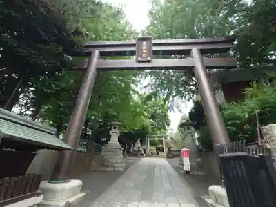 諏訪神社の鳥居