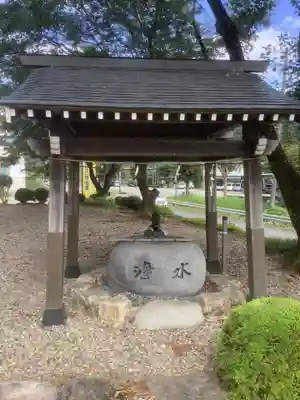 神明神社（石原）の手水舎