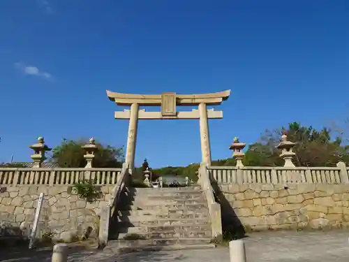 伊和都比売神社の鳥居