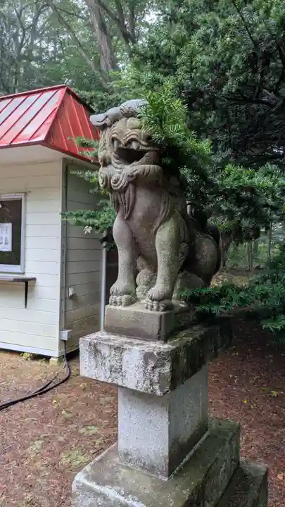 十勝神社の狛犬