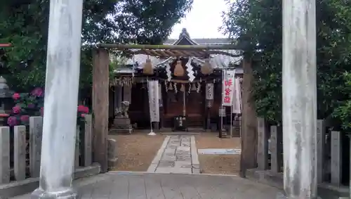 徳庵神社の本殿・本堂