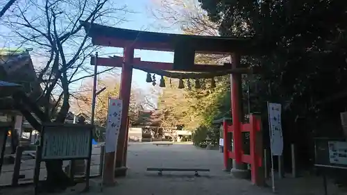 廣瀬大社の鳥居