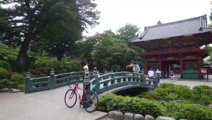 根津神社の庭園