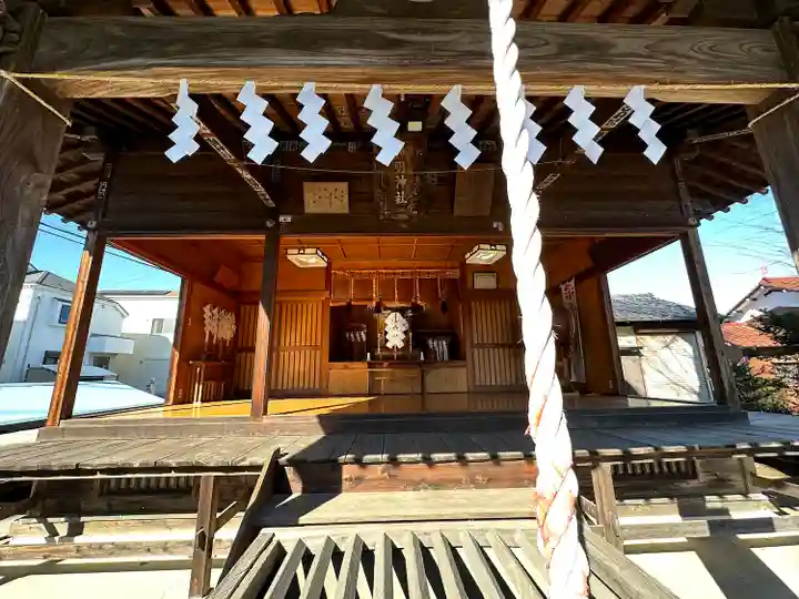 神明神社の本殿・本堂