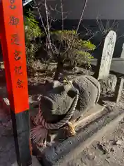 葛西神社の像