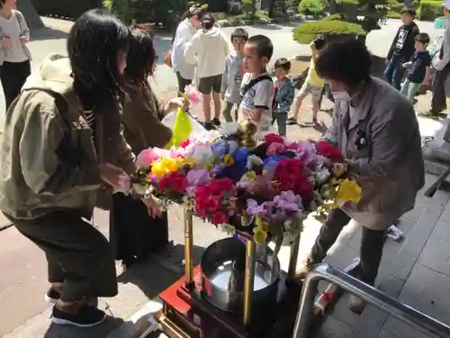 明願寺のお祭り