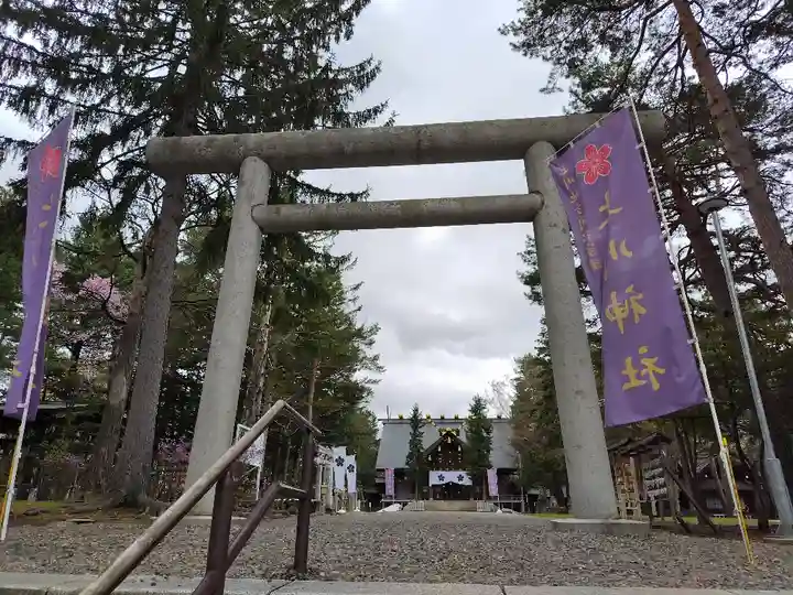 上川神社の鳥居