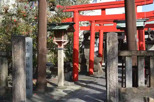 天王坊稲荷神社の鳥居