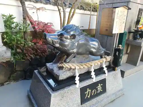 摩利支天 徳大寺の狛犬