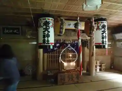 老犬神社の本殿・本堂