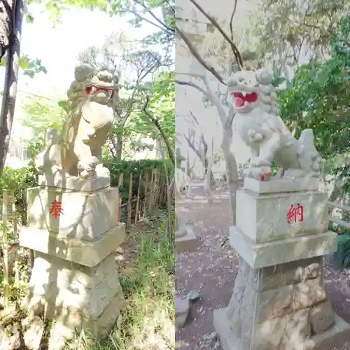 飯綱神社の狛犬