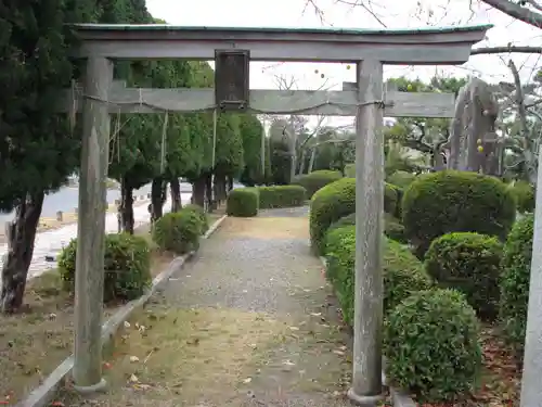 冨士宮神社の鳥居