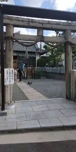 伯太神社の鳥居