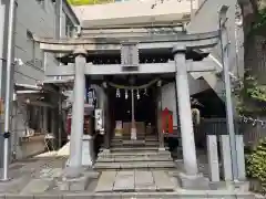 大井蔵王権現神社の鳥居