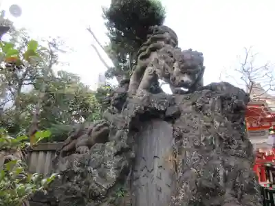 千葉神社の狛犬