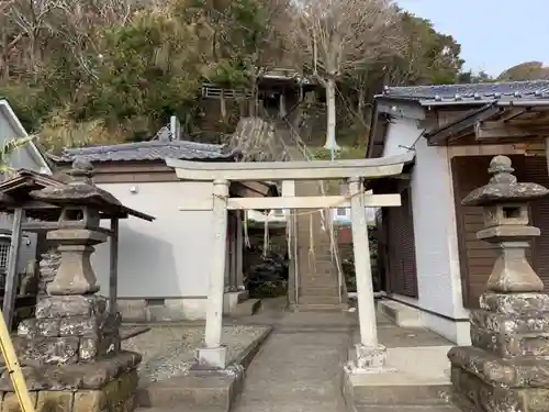 真浦神社の鳥居