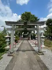 八條八幡神社の鳥居