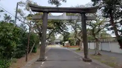 手子后神社の鳥居