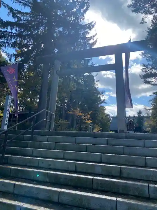 上川神社の鳥居