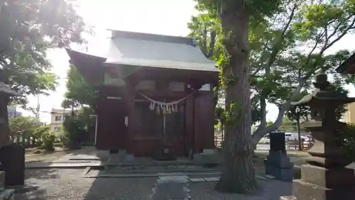 阿波須神社の本殿・本堂