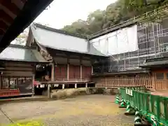 柞原八幡宮の本殿