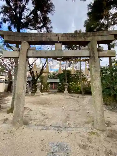 若宮八幡宮（佐古）の鳥居