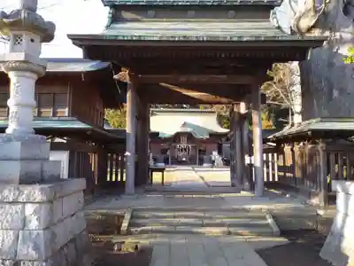 若宮八幡宮の山門・神門