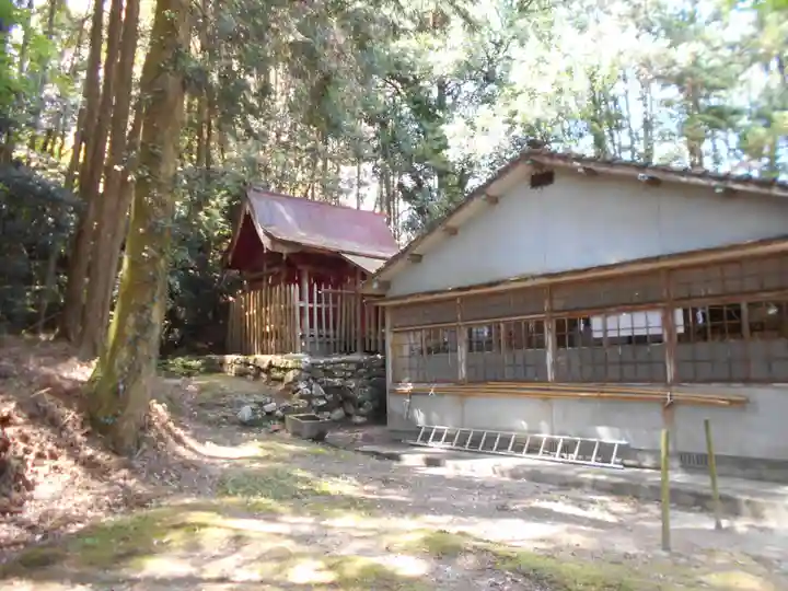 山本神社の本殿・本堂