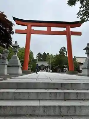 湯倉神社の鳥居